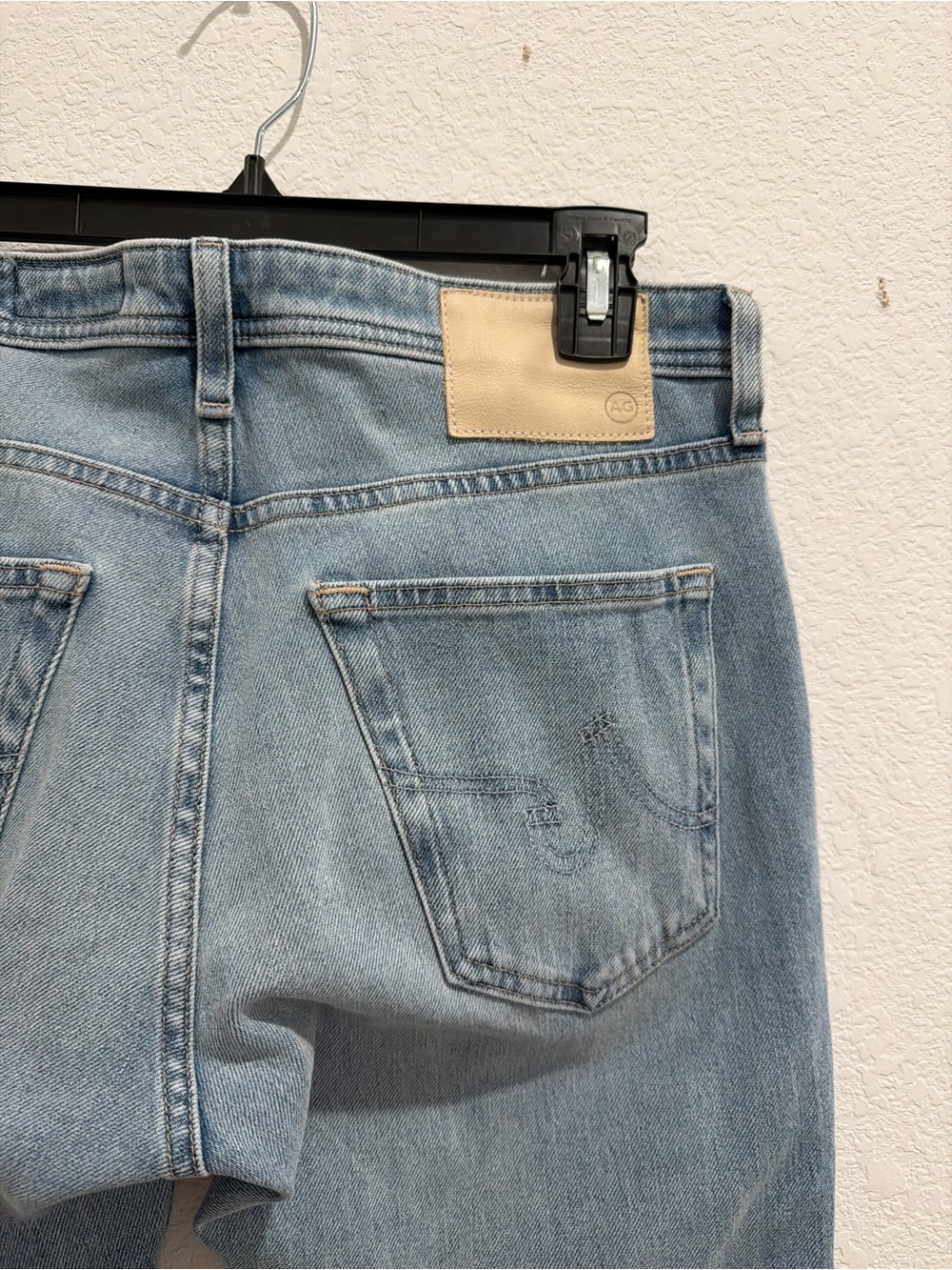 AG Adriana Goldschmied slim straight modern men’s denim jeans